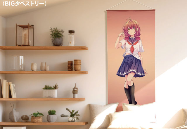 等身大タペストリー